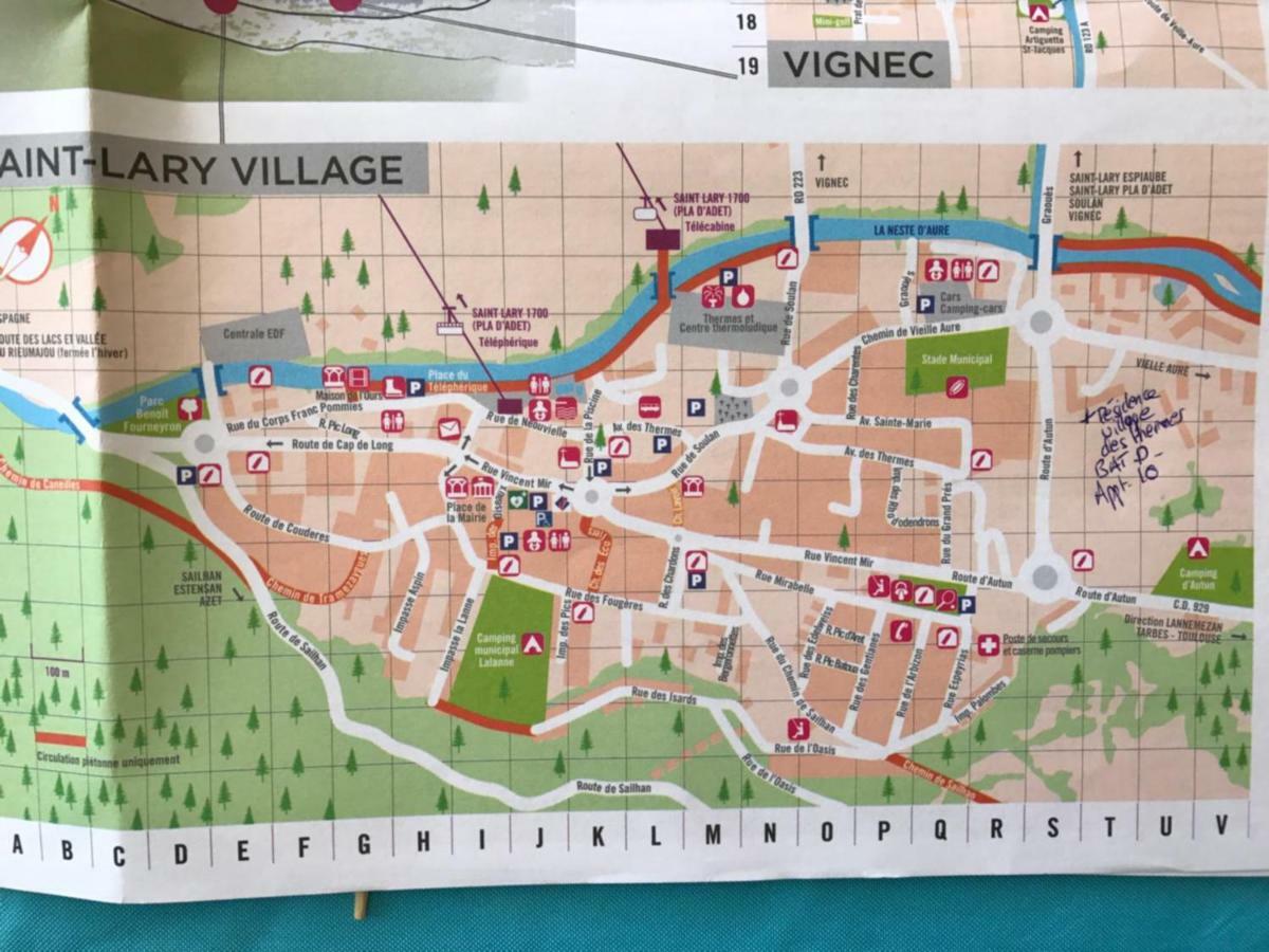 Appartement 6 Personnes Saint-Lary-Soulan Eksteriør bilde